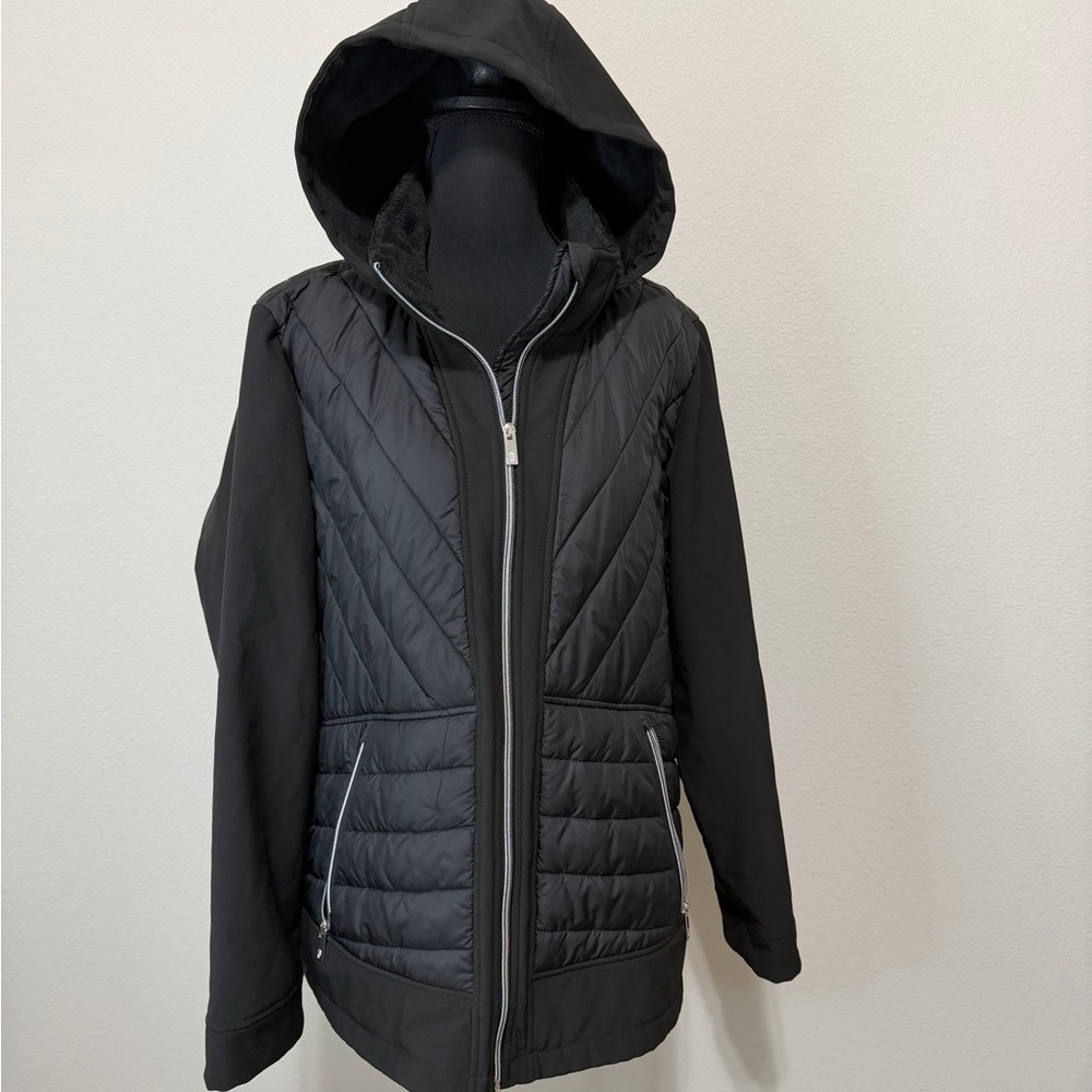 Free Country Black Quilted Jacket